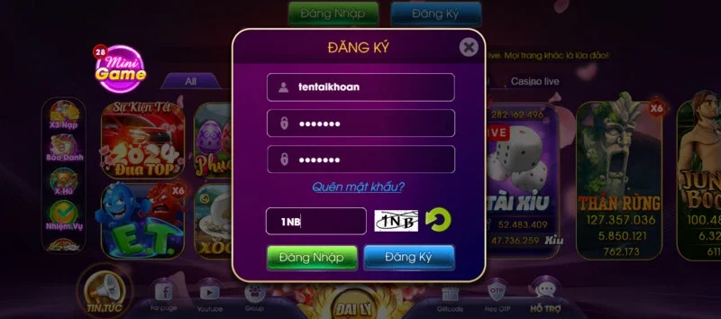 Hướng dẫn các bước đăng ký ChoangClub