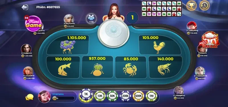 Game Bầu Cua ChoangClub